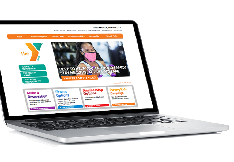 Fitness Website illustration