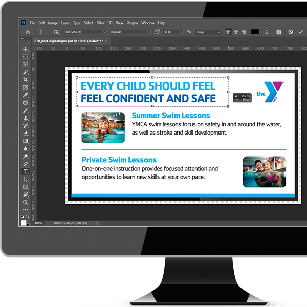 Fitness Graphic Design illustration