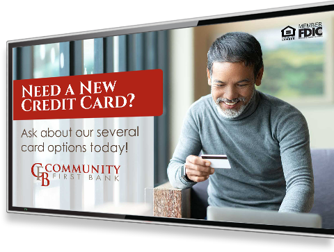 Financial Industry Digital Signage