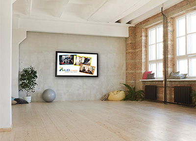 Fitness Center Display Example