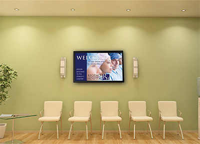 Healthcare Display Example