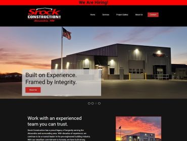 Srock Construction Website