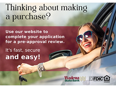 Wadena State Bank Digital Signage